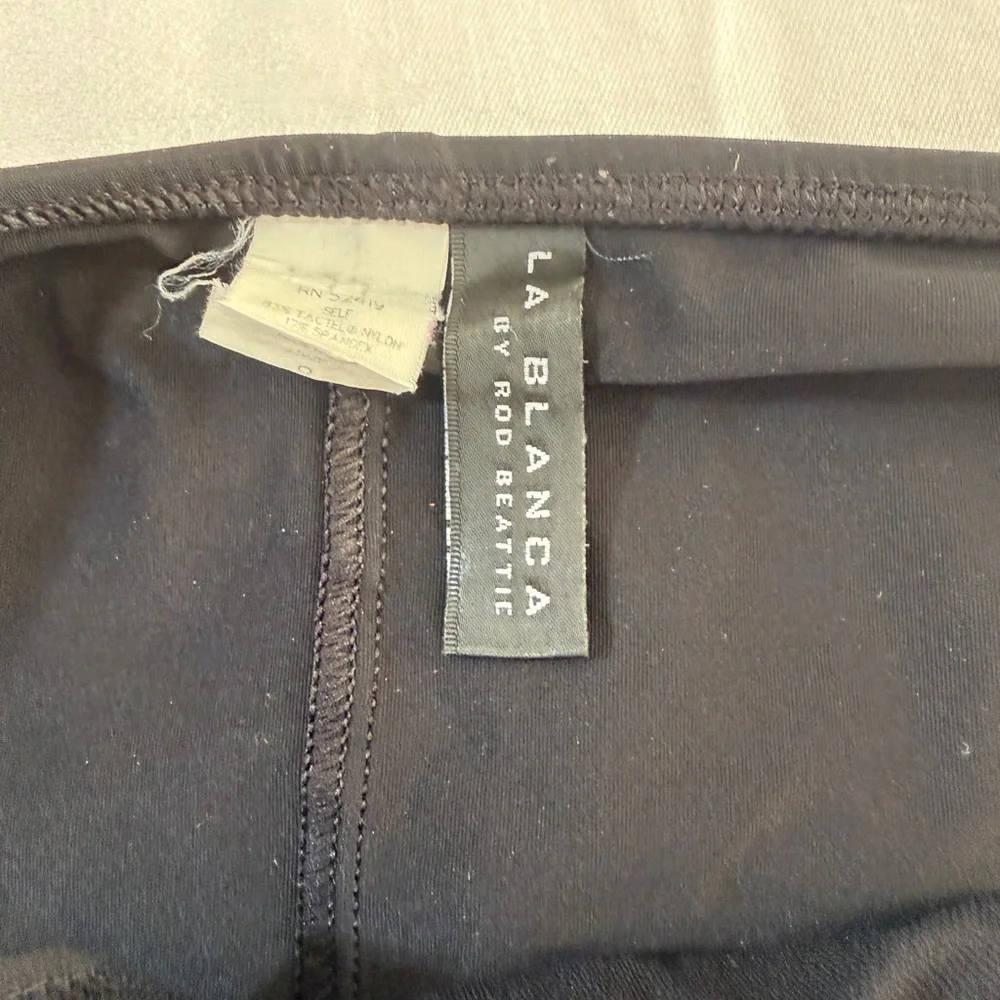 La Blanca Swim Skirt Black Bottom 8 - Picture 6 of 10